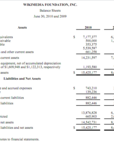 free financial statements of notforprofit organizations  accounting education non profit organisation financial statement template pdf