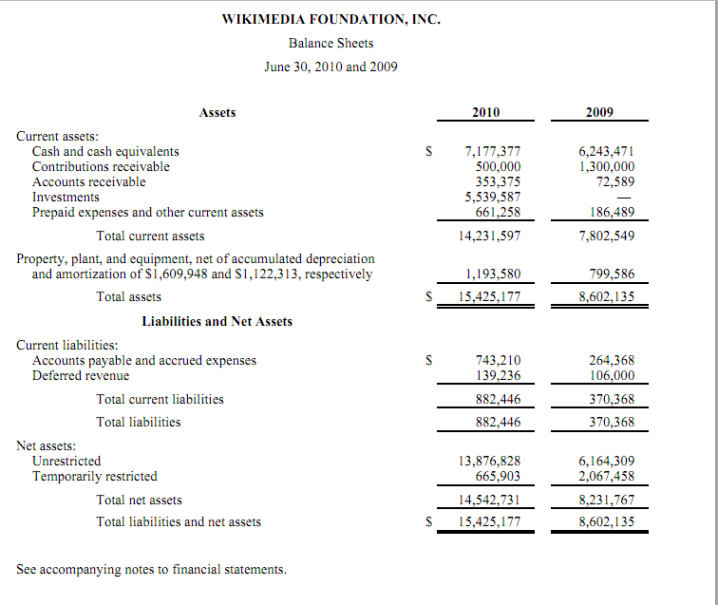 free financial statements of notforprofit organizations  accounting education non profit organisation financial statement template pdf