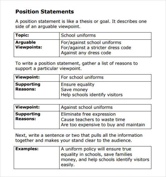 Custom Customer Value Proposition Statement Template Excel Sample