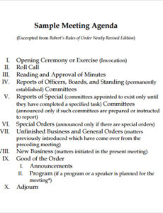 Editable Condominium Board Meeting Minutes Template