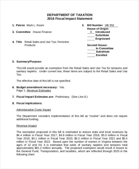 Editable Heritage Impact Statement Template