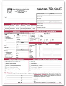 Free Blank Roofing Method Statement Template Doc