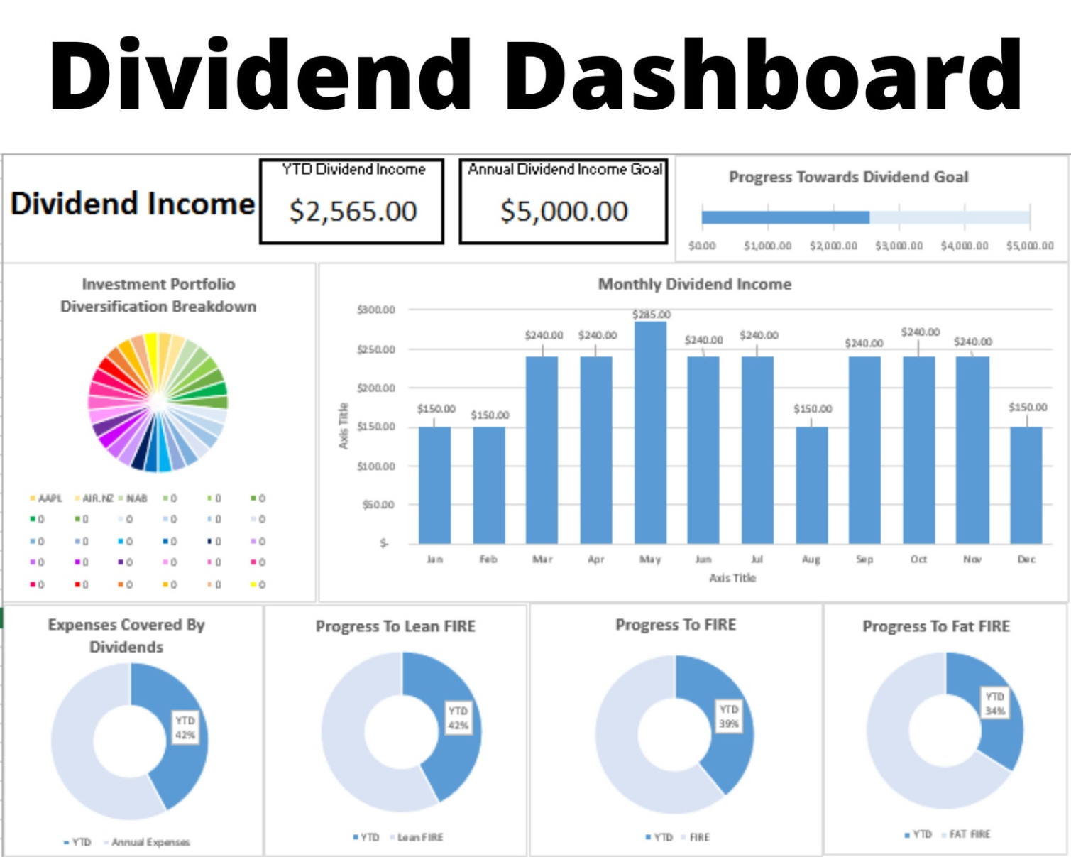 Free Blank Shareholder Dividend Statement Template Pdf