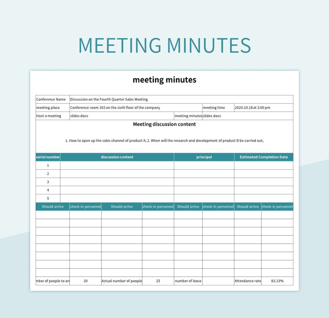 Free Custom Client Meeting Recap Template Pdf