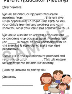 Free Editable Childcare Staff Meeting Minutes Template Word