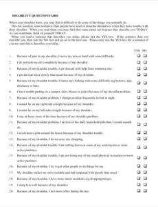 Free Editable Disability Impact Statement Template Pdf Sample