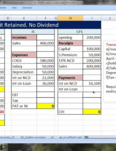 Free Printable Shareholder Dividend Statement Template