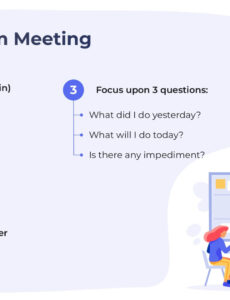 Free  Team Stand Up Meetings Template