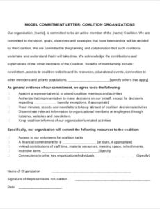 Printable Food Safety Commitment Statement Template Pdf Sample